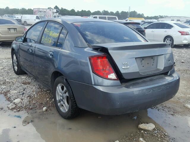 1G8AL52F44Z207173 - 2004 SATURN ION LEVEL BLACK photo 3