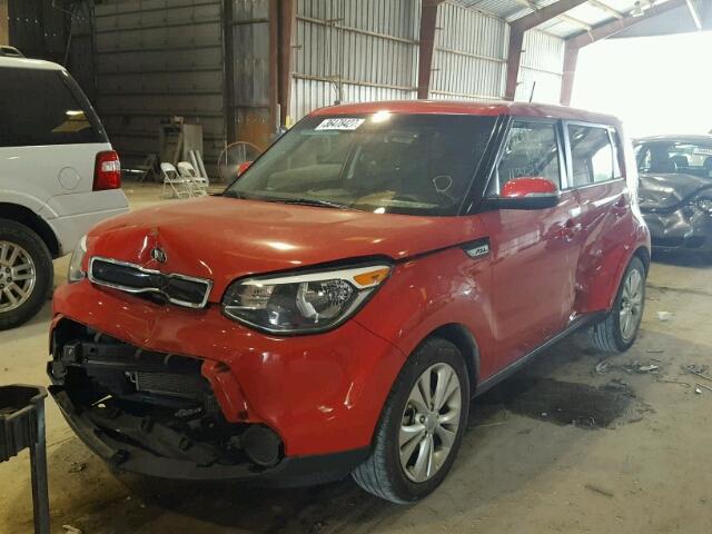 KNDJP3A50E7721848 - 2014 KIA SOUL + RED photo 2