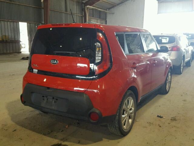 KNDJP3A50E7721848 - 2014 KIA SOUL + RED photo 4