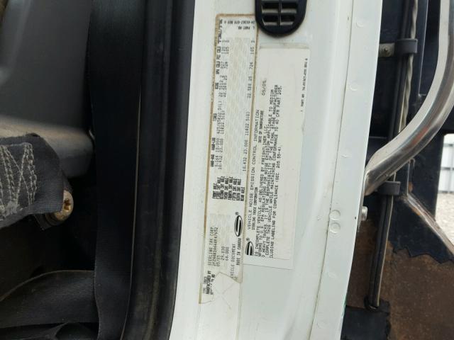 2FZHAWDA66AV47652 - 2006 STERLING TRUCK LT 8500 WHITE photo 10