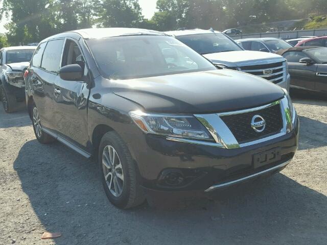 5N1AR2MM7DC668655 - 2013 NISSAN PATHFINDER BLACK photo 1