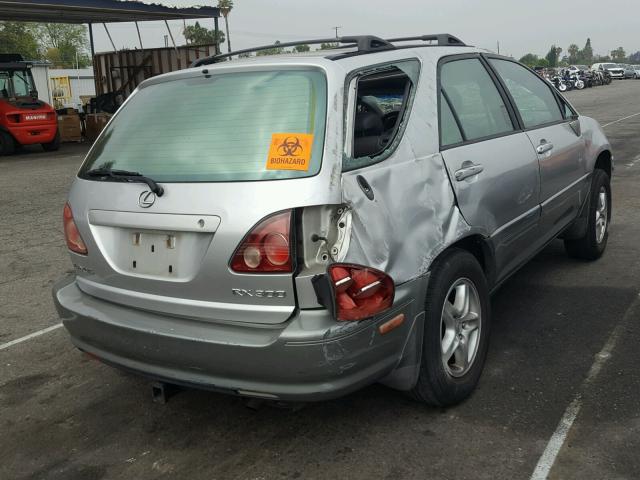 JT6GF10U0Y0048767 - 2000 LEXUS RX 300 SILVER photo 4