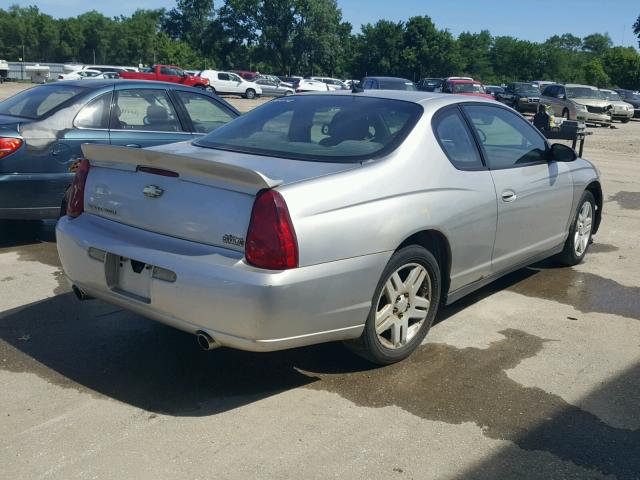 2G1WK151569393948 - 2006 CHEVROLET MONTE CARL 银色 照片 4