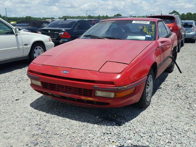 1ZVPT20C8M5126351 - 1991 FORD PROBE GL RED photo 2