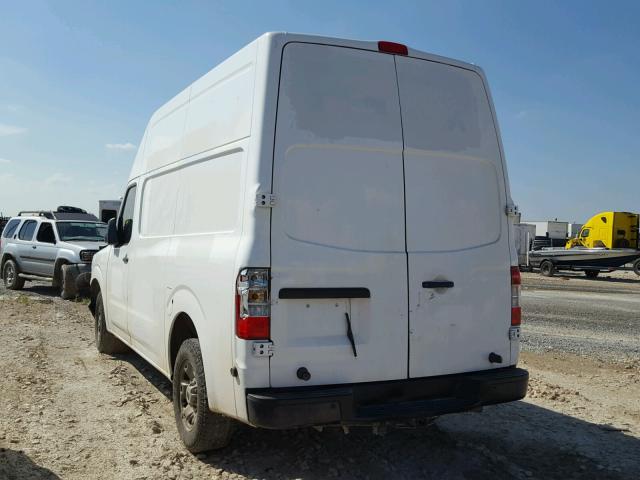 1N6BF0LX4CN110814 - 2012 NISSAN NV 2500 WHITE photo 3