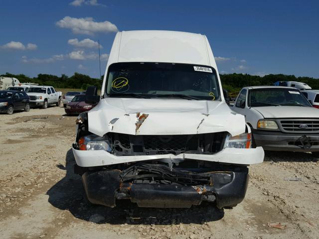 1N6BF0LX4CN110814 - 2012 NISSAN NV 2500 WHITE photo 9