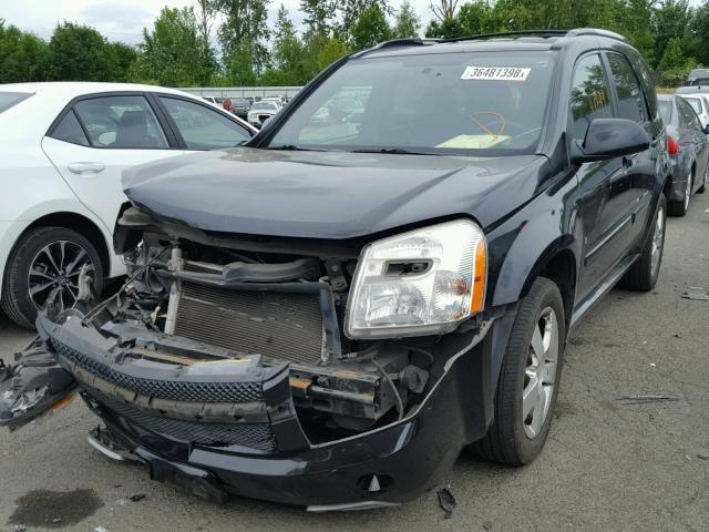 2CNDL037986343518 - 2008 CHEVROLET EQUINOX SP BLACK photo 2