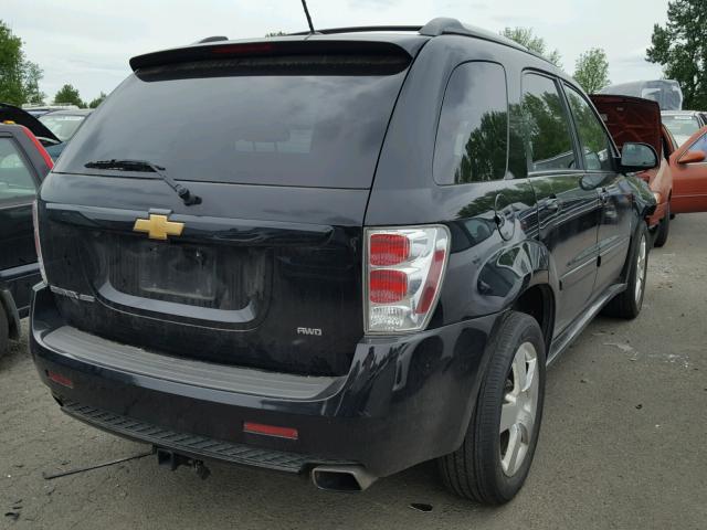 2CNDL037986343518 - 2008 CHEVROLET EQUINOX SP BLACK photo 4