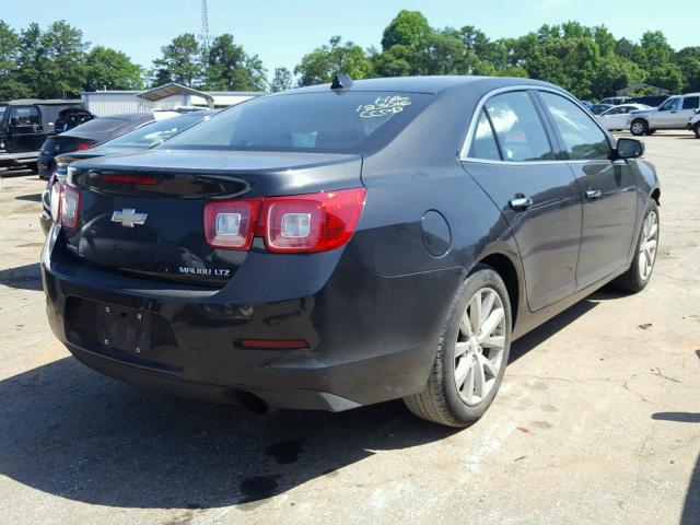 1G11H5SAXDF267108 - 2013 CHEVROLET MALIBU LTZ 黑色 照片 4
