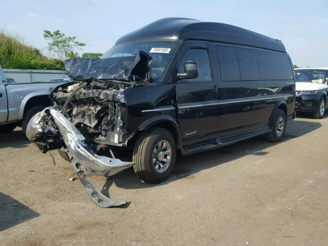 1GDW7LCG6F1148376 - 2015 GMC SAVANA RV BLACK photo 2