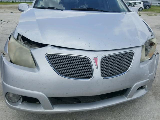 5Y2SL67898Z418367 - 2008 PONTIAC VIBE SILVER photo 9