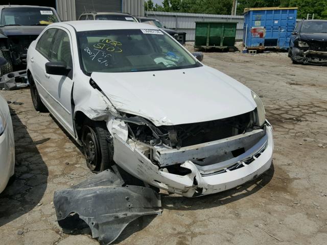 3FAHP06Z27R128258 - 2007 FORD FUSION S WHITE photo 1