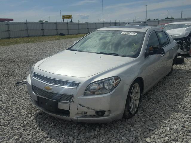 1G1ZG5E73CF371816 - 2012 CHEVROLET MALIBU LTZ 银色 照片 2