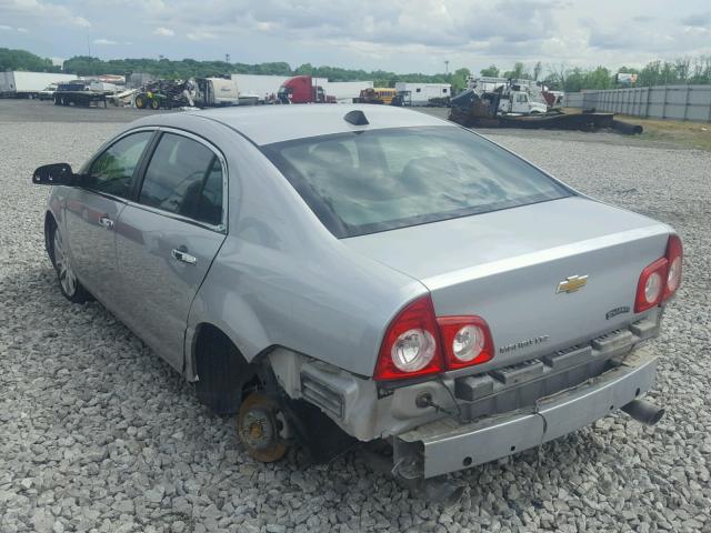 1G1ZG5E73CF371816 - 2012 CHEVROLET MALIBU LTZ 银色 照片 3