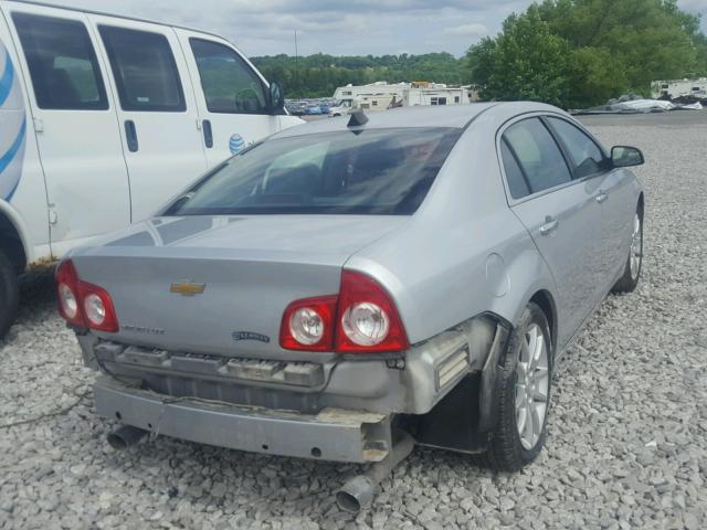 1G1ZG5E73CF371816 - 2012 CHEVROLET MALIBU LTZ 银色 照片 4