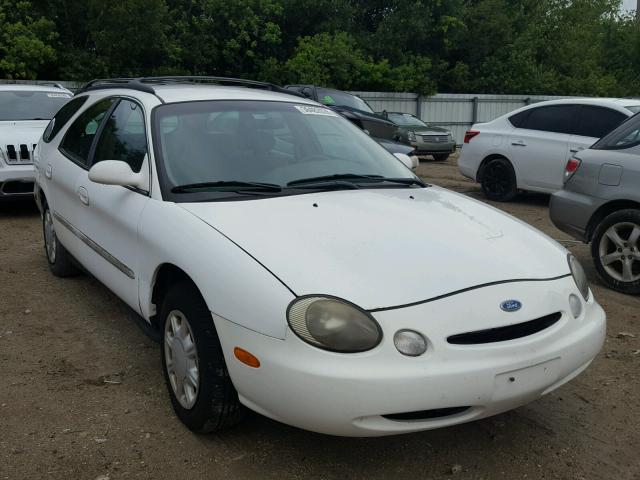 1FALP57U2VA323312 - 1997 FORD TAURUS GL WHITE photo 1