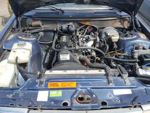 YV1AX8845K1381230 - 1989 VOLVO 244 DL BLUE photo 7