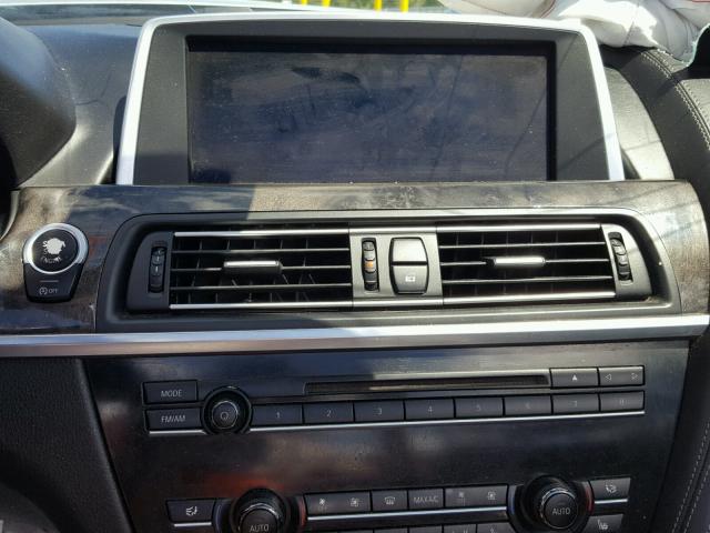 WBALW7C50EDX58896 - 2014 BMW 640 I WHITE photo 9