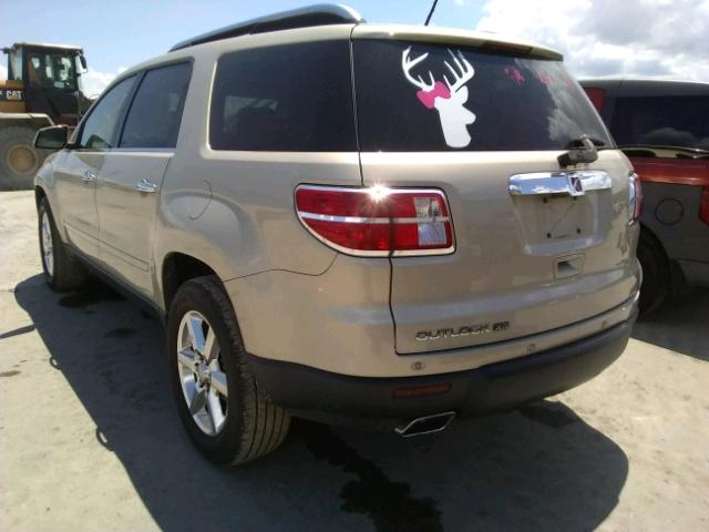 5GZER33708J251370 - 2008 SATURN OUTLOOK XR თაფლისფერი ფოტო 3