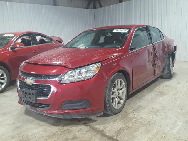 1G11C5SL6EF151261 - 2014 CHEVROLET MALIBU 1LT RED photo 2