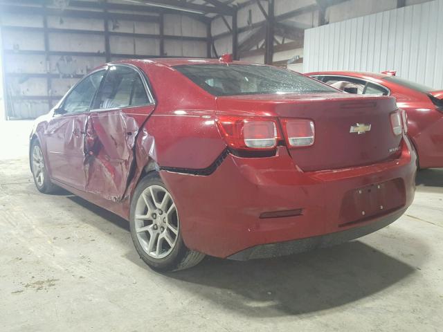 1G11C5SL6EF151261 - 2014 CHEVROLET MALIBU 1LT RED photo 3