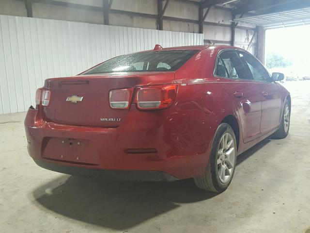 1G11C5SL6EF151261 - 2014 CHEVROLET MALIBU 1LT RED photo 4