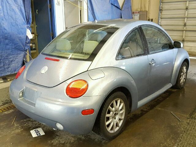 3VWCK31C34M423625 - 2004 VOLKSWAGEN NEW BEETLE ლურჯი ფოტო 4