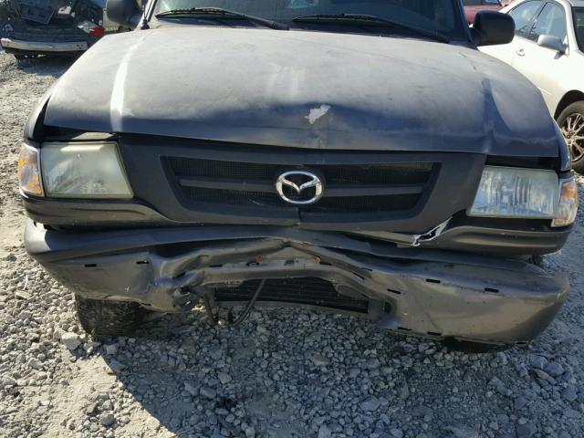 4F4YR46U55PM06145 - 2005 MAZDA B3000 CAB GRAY photo 7