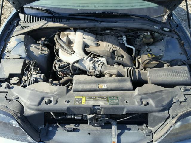 1LNHM86S74Y620572 - 2004 LINCOLN LS BLUE photo 7