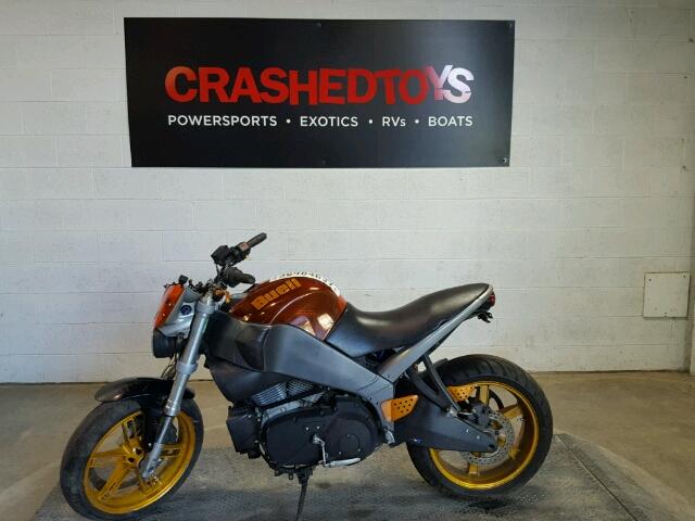 4MZSX14J243525686 - 2004 BUELL LIGHTNING ORANGE photo 3