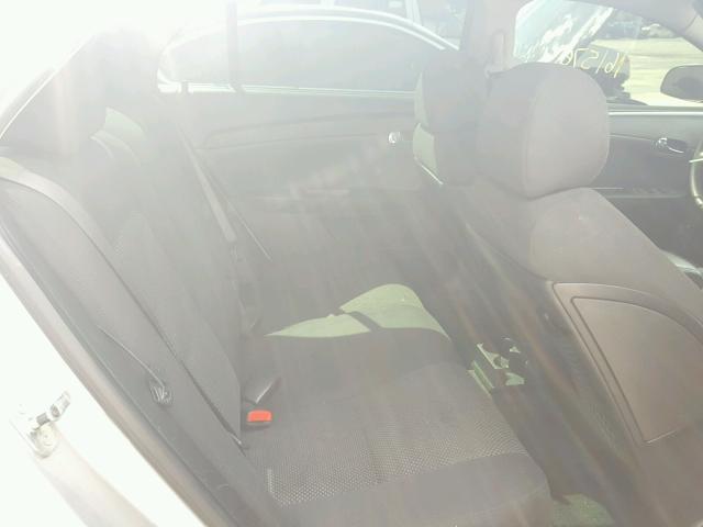 1G1ZH57B08F198150 - 2008 CHEVROLET MALIBU 1LT SILVER photo 6