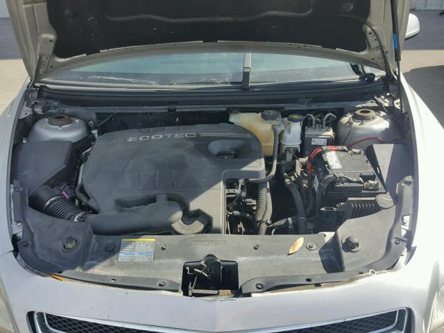 1G1ZH57B08F198150 - 2008 CHEVROLET MALIBU 1LT SILVER photo 7