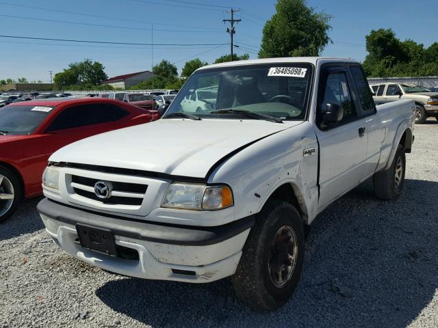 4F4YR16V91TM23510 - 2001 MAZDA B3000 CAB WHITE photo 2