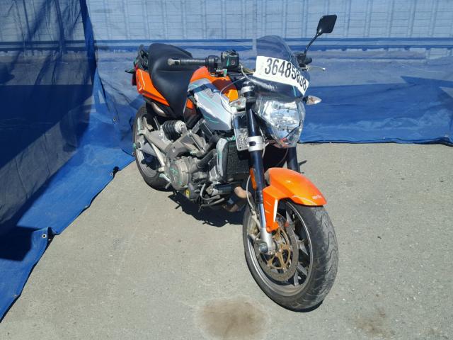 ZD4RAC0088S000192 - 2008 APRILIA SHIVER SL7 ORANGE photo 1