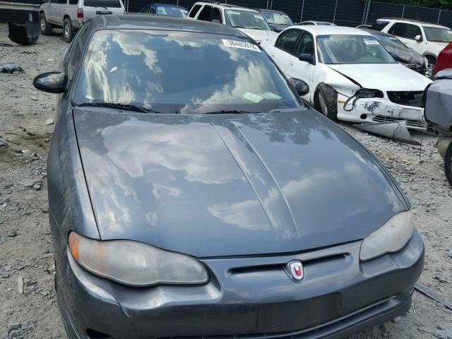 2G1WZ121659320036 - 2005 CHEVROLET MONTE CARL ნაცრისფერი ფოტო 9