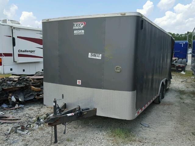 542BE2026EB006084 - 2014 UTILITY TRAILER GRAY photo 2