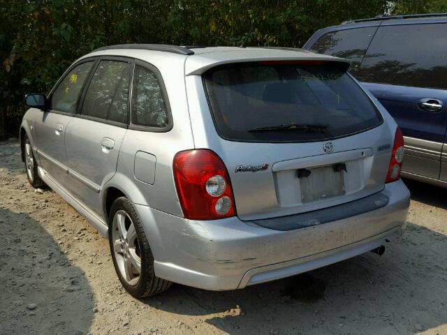 JM1BJ245821606375 - 2002 MAZDA PROTEGE PR SILVER photo 3