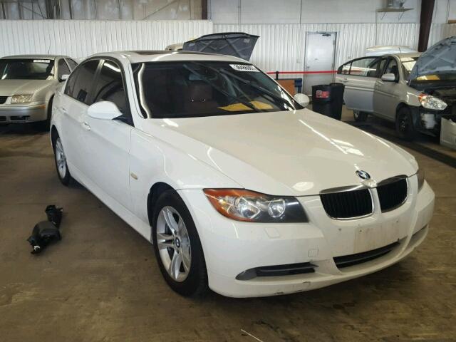 WBAVC93568K044736 - 2008 BMW 328 XI WHITE photo 1