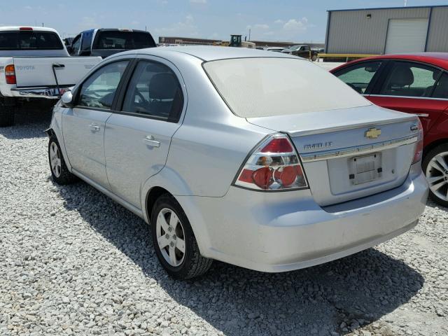 KL1TD5DE7BB152991 - 2011 CHEVROLET AVEO LS GRAY photo 3