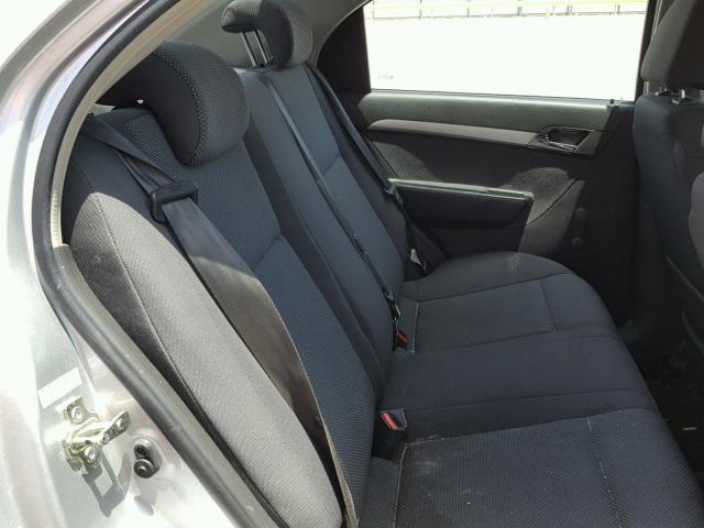 KL1TD5DE7BB152991 - 2011 CHEVROLET AVEO LS GRAY photo 6