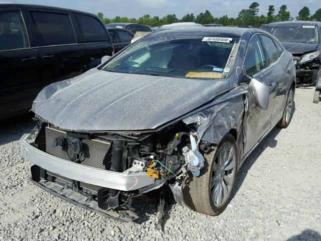 KMHFH4JG6DA328623 - 2013 HYUNDAI AZERA GLS GRAY photo 2