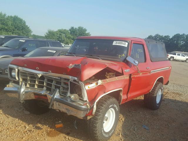 U15HLBA3000 - 1978 FORD BRONCO GREEN photo 2