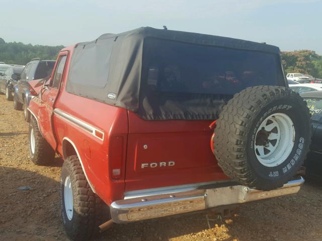 U15HLBA3000 - 1978 FORD BRONCO GREEN photo 3