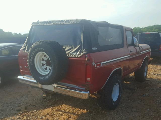 U15HLBA3000 - 1978 FORD BRONCO GREEN photo 4