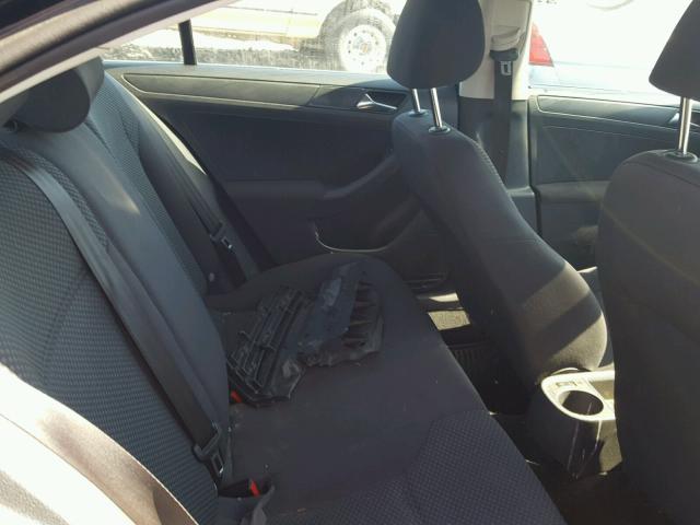 3VW1K7AJ1BM305986 - 2011 VOLKSWAGEN JETTA BASE 黑色 照片 6