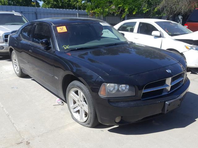 2B3KA53H37H878291 - 2007 DODGE CHARGER R/ BLACK photo 1