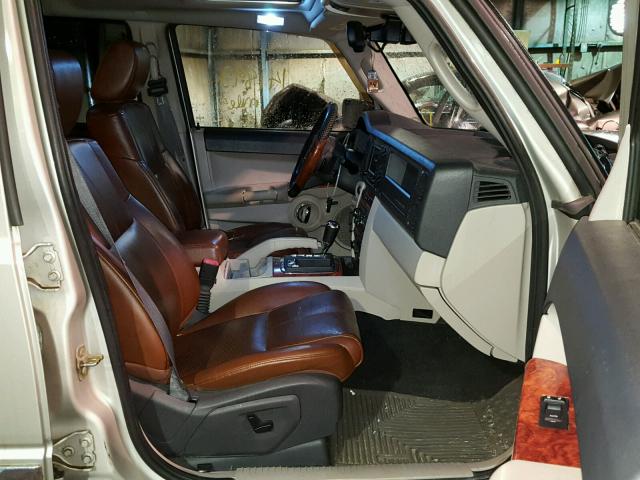 1J8HG58297C529904 - 2007 JEEP COMMANDER Gümüş foto 5