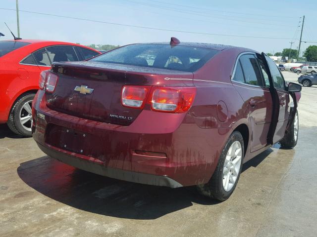 1G11C5SL9FF298112 - 2015 CHEVROLET MALIBU 1LT MAROON photo 4