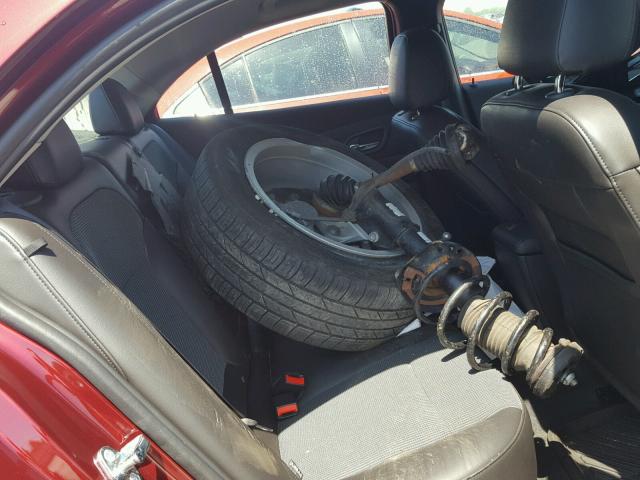 1G11C5SL9FF298112 - 2015 CHEVROLET MALIBU 1LT MAROON photo 6