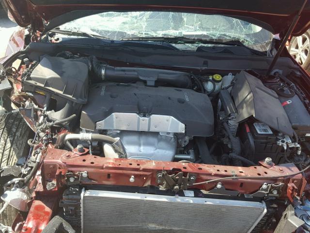 1G11C5SL9FF298112 - 2015 CHEVROLET MALIBU 1LT MAROON photo 7